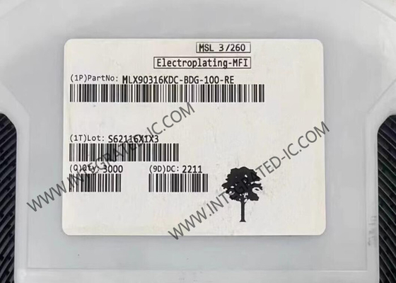 Sensor IC MLX90316KDC-BDG-100-RE Hall-Effekt Drehpositionssensor IC 8-SOIC