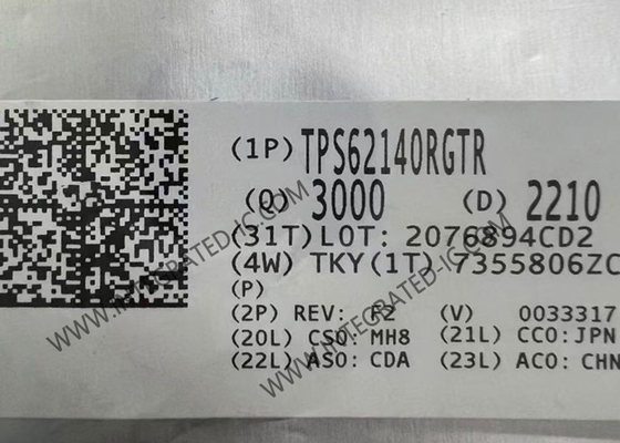 TPS62140RGTR Integrierter Schaltkreislauf Chip 3V auf 17V 2A Schritt-nach unten-Wandler VQFN-16