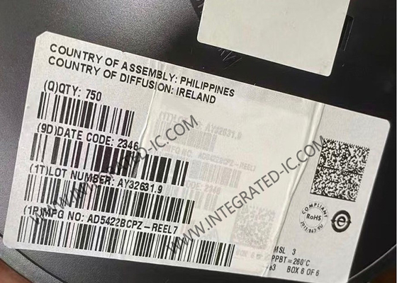 AD5422BCPZ integrierter Schaltkreis Chip Einzelkanal 16-Bit-Strom-Digital-Analog-Wandler