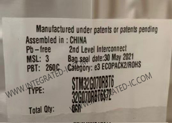 Mikrocontroller MCU STM32G070RBT6 36 KB RAM Mainstream ARM Cortex-M0+