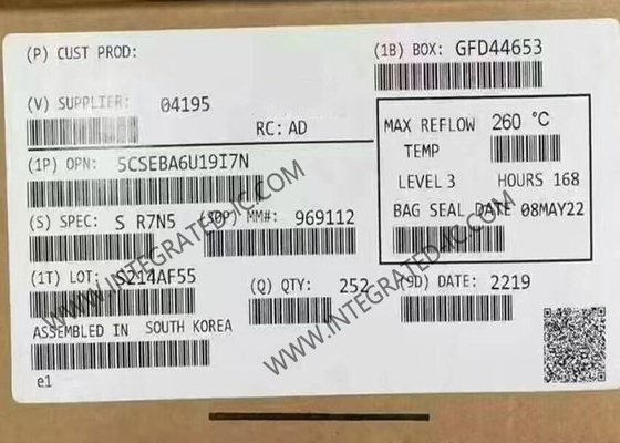 5CSEBA6U19I7N Feldprogrammierbares Tor Array 800MHz Zyklon V SE SoC FPGA IC UBGA484