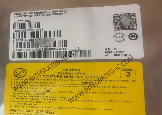 Chip ADM3251EARWZ der integrierten Schaltung lokalisierte Einkanal-Leitungstreiber RS-232