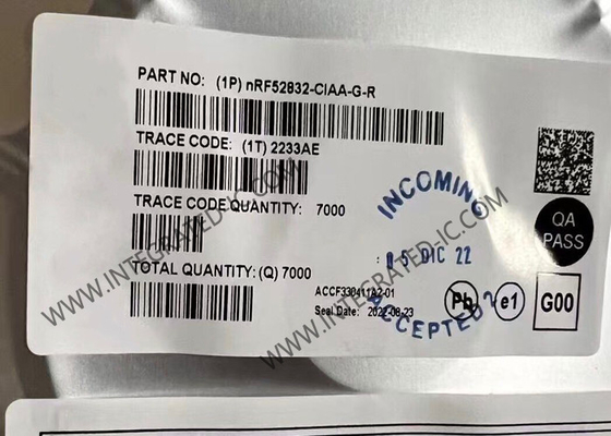 NRF52832-CIAA-G BT IC Vielseitig BT 5.4 SoC WLCSP50 Multiprotocol System auf dem Chip
