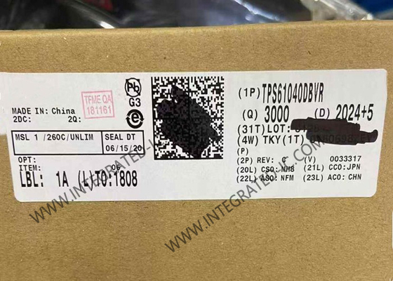 TPS61040DBVR Integrierter Schaltkreislauf Chip 28V 400mA Switch Boost Converter für LCD und weiße LED Anwendungen