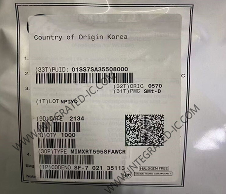 MIMXRT595SFAWCR Mikrocontroller MCU Dual-Core Arm Cortex-M33 i.MX RT500 Crossover MCU