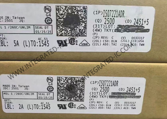 ISO7221ADR Integrierter Schaltkreislauf-Chip 2500Vrms Dual Channel Digitale Isolatoren SOIC8