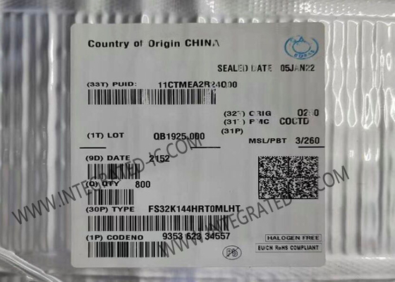 Mikrocontroller MCU FS32K144HRT0MLHT 512KB Flash Mikrocontroller IC 2,7 V bis 5,5 V