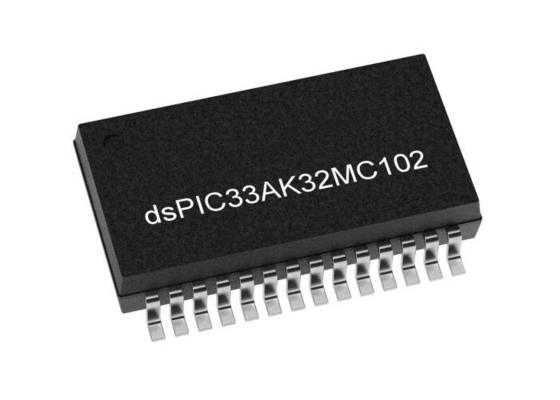 DSPIC33AK32MC102T-I/SS Mikrocontroller MCU Digitale Signalsteuerung SSOP28 32 Bit DSC