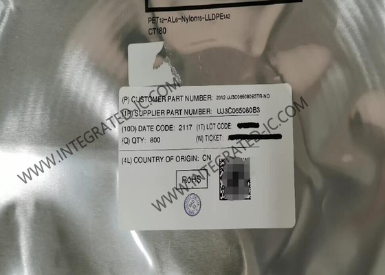 Integrierte Schaltkreischip UJ3C065080B3 25A N-Kanal SiC FET Transistoren TO-263-3