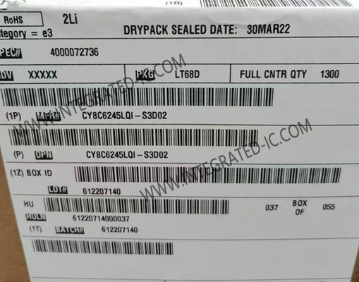 CY8C6245LQI-S3D02 Mikrocontroller MCU PSOCTM 6 Mikrocontroller 32-Bit Dual-Core MCU