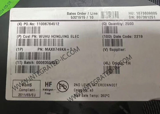 MAX6749KA Integrierter Schaltkreis Chip µP Reset-Schaltungen SOT-23-8 Überwachungsschaltungen