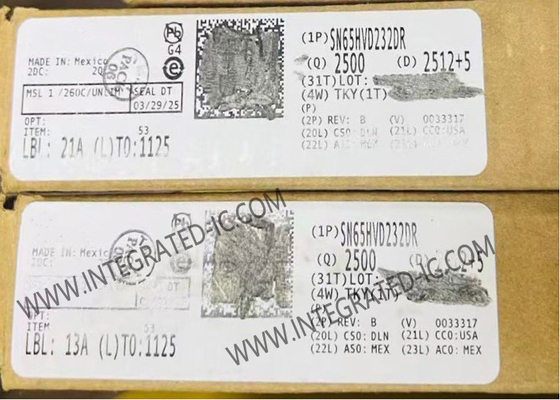 SN65HVD232DR Integrierter Schaltkreis Chip 3,3V CAN Transceiver SOIC8 CAN Bus Transceiver