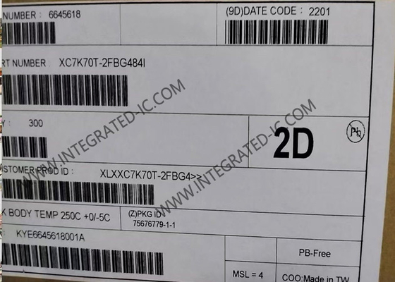 Hochleistung Kintex 7 FPGA IC 484BGA der integrierten Schaltung des Chip-XC7K70T-2FBG484I