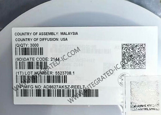 AD8627AKSZ Integrierter Schaltkreislauf Chip Präzision Niedrige Leistung Einzelversorgung JFET Verstärker