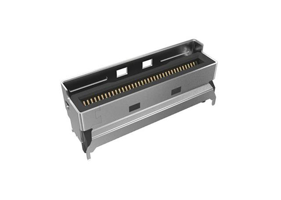 G97V22312HR Steckverbinder Hochgeschwindigkeit 0,60 mm Tonhöhe 85Ω Mini Cool Edge IO Steckverbinder