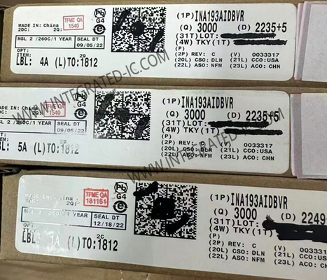 INA193AIDBVR Integrierter Schaltkreislauf Chip 500 kHz Hochseitenstromsensor Verstärker SOT-23-5