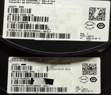 ADG1612BRUZ Integrierter Schaltkreislauf 1 Ω Quad-Einpolar-/Einfachschalter