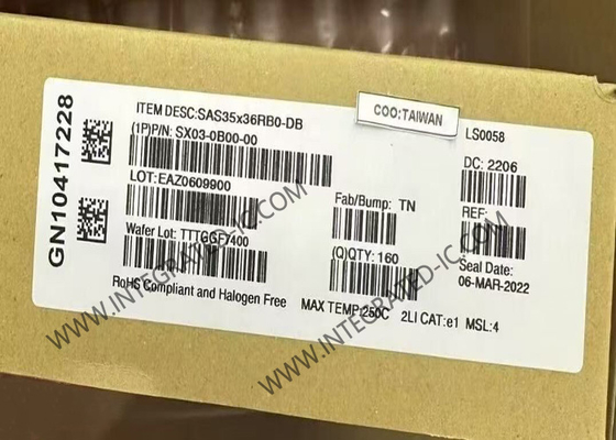 SX03-0B00-00 Integrierter Schaltkreislauf-Chip Hochleistungs-36-Port SAS35x36R SAS-Expander