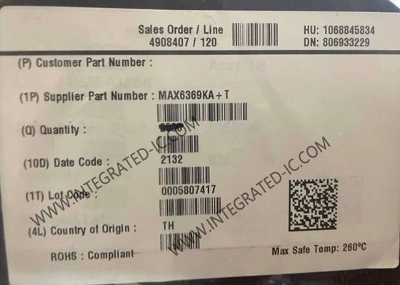 MAX6369KA Integrierter Schaltkreis Chip Überwachungsschaltungen Pin-wählbare Watchdog-Timer
