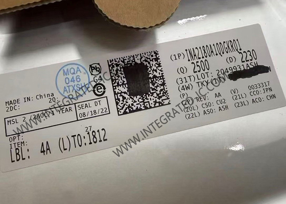 INA2180A1QDGKRQ1 Integrierter Schaltkreis-Chip 350 kHz Strommessverstärker VSSOP8