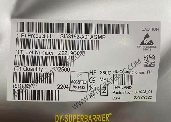 SI53152-A01AGMR Integrierter Schaltkreis Chip Spread Spectrum Toleranz PCIe Clock Puffer