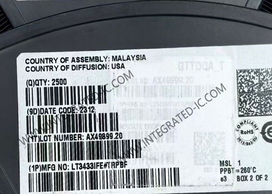 LT3433IFE Integrierter Schaltkreis-Chip Hochspannungs-Aufwärts-/Abwärts-DC/DC-Wandler