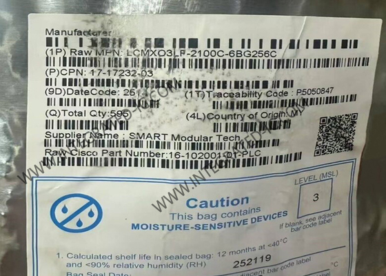 LCMXO3LF-2100C-6BG256C 2112LUTs Feldprogrammierbare Tor-Array 400MHz CSFBGA-256