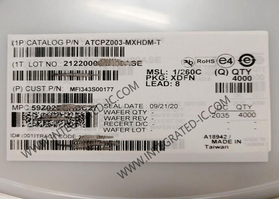 MFI343S00177 Integrierter Schaltkreis Chip Crypto-Authentifizierung Sicherer Schlüssel-Speicher IC XDFN8