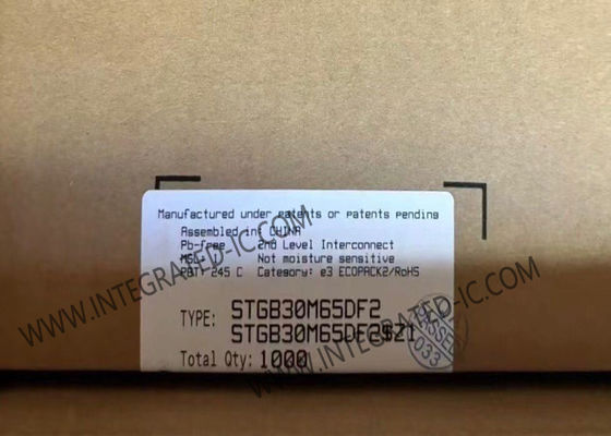 STGB30M65DF2 Integrierter Schaltkreis Chip 650V 30A Trench Gate Field Stop IGBT Transistoren