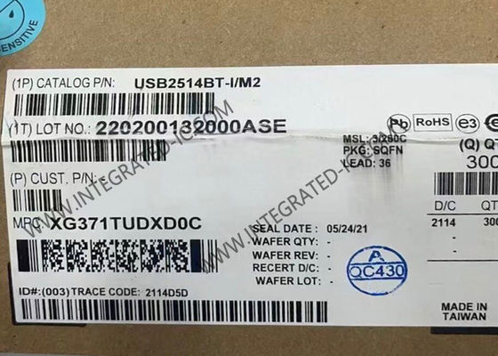 USB2514BT-I/M2 integrierter Schaltkreislauf Chip 4-Port USB 2.0 Hochgeschwindigkeits-Hub-Controller SQFN36