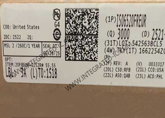 ISO6520FREUR Integrierter Schaltkreis-Chip für allgemeine Zwecke, Dual-Channel-Funktionsisolatoren