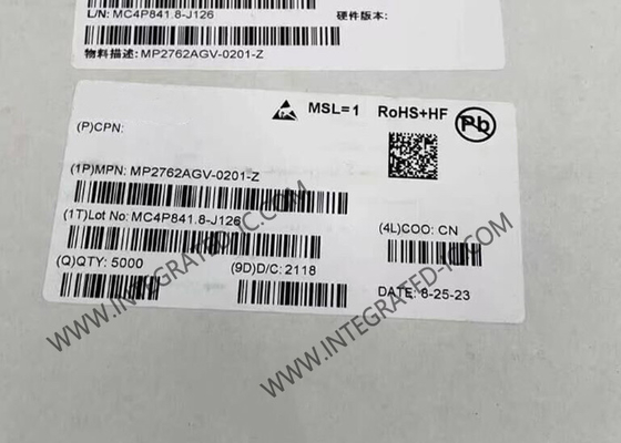MP2762AGV-0201-Z Integrierter Schaltkreis-Chip 6A Dual-Phasen-NVDC-Buck-Boost-Ladegerät mit integrierten FETs und OTG