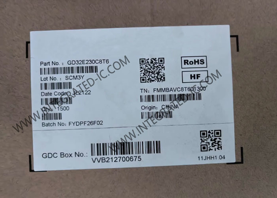 GD32E230C8T6 Mikrocontroller MCU 32-Bit Mikrocontroller 72MHz ARM Cortex M23 MCU