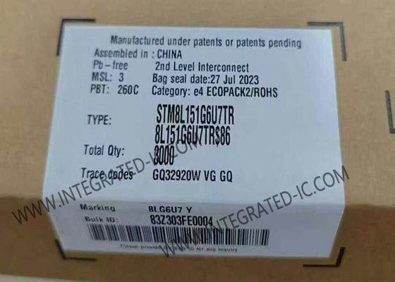 STM8L151G6U7TR Mikrocontroller MCU 8-Bit 16MHz STM8L EnergyLite Mikrocontroller IC 28-UFQFPN