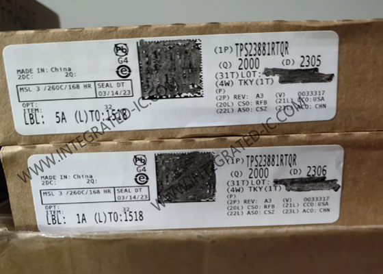 TPS23881RTQR Integrierter Schaltkreislauf Chip 8-Kanal PoE 2 PSE Controller Leistung über Ethernet