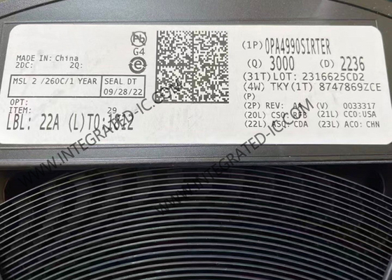 OPA4990SIRTER Integrierter Schaltkreis-Chip 40V Operationsverstärker WQFN16 Low-Power-Operationsverstärker-IC