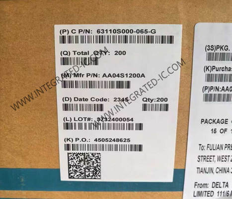 AA04S1200A Integrierter Schaltkreislauf-Chip 4W Single Output AC/DC Strommodul
