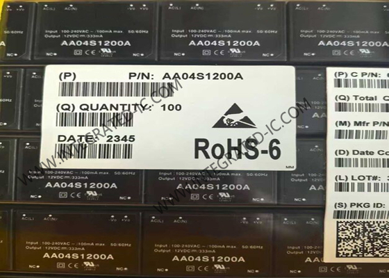 AA04S1200A Integrierter Schaltkreislauf-Chip 4W Single Output AC/DC Strommodul
