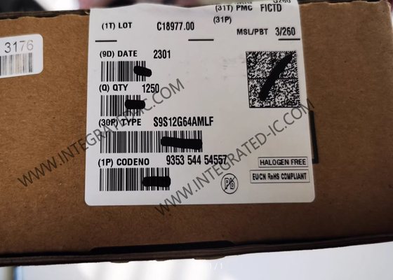 S9S12G64AMLF Mikrocontroller MCU 16-Bit 25MHz 64KB Flash Mikrocontroller 48-LQFP