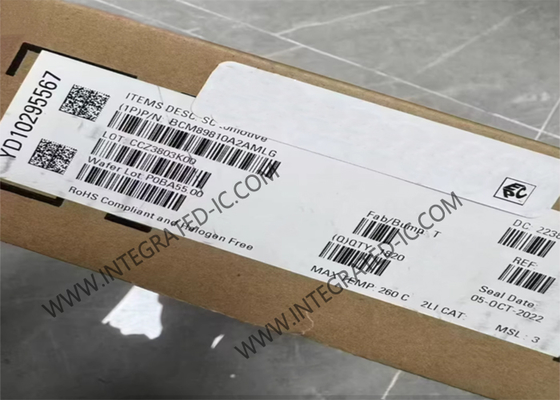 BCM89810A2AMLG Einzelport-Ethernet-RGMII-Transceiver-IC MLP48 Ethernet-Chip​