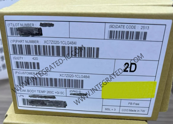 XC7Z020-1CLG484I Feldprogrammierbares Tor Array 667MHz Zynq-7000 FPGA