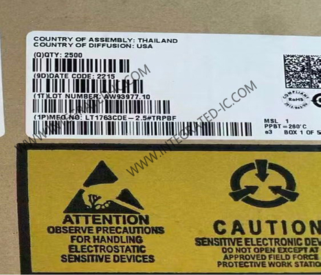 LT1763CDE-2.5 Integrierter Schaltkreislauf Chip 500mA Geräuscharme LDO Mikroregulierungen