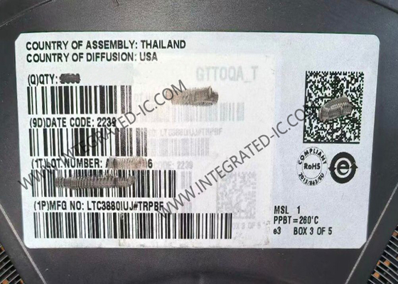 LTC3880IUJ integrierter Schaltkreis Chip Doppel-Ausgang Polyphase Step-Down Gleichspannung/Gleichspannung Controller