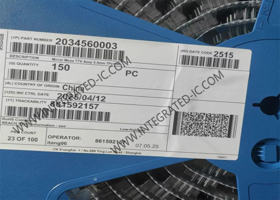 203456-0003 Anschlüsse 1A 30V Spiegel Mezz Hermaphroditische Platte zu Platte Anschluss