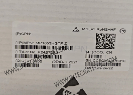 MP1653HGTF integrierter Schaltkreislauf Chip 17V 3A 1,2MHz synchroner Step-Down-Wandler