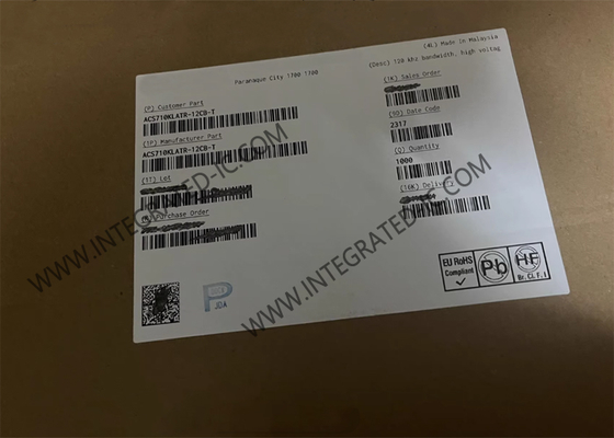 ACS710KLATR-12CB-T Sensor IC 120 kHz Stromsensor mit integrierter Überstromerkennung