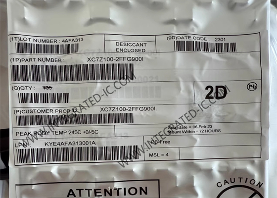 XC7Z100-2FFG900I programmierbares Gate-Array​ mit hoher Leistung SoC FPGA IC FBGA900