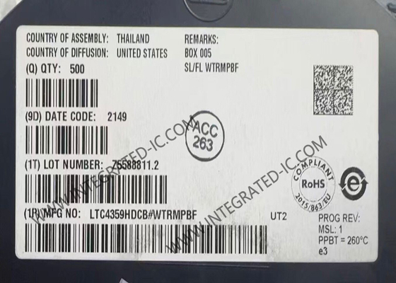 LTC4359HDCB Integrierter Schaltkreis Chip 4V bis 80V Ideal-Dioden-Controller DFN6