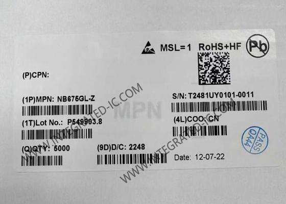 NB675GL Integrierter Schaltkreislauf Chip 10A 24V COT Synchroner Buck-Wandler QFN21