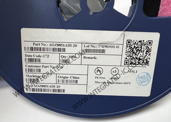 AOZ8851ADI-20 Integrierter Schaltkreislauf Chip 20V Bidirektional transienter Spannungsunterdrücker Diode 0,4pF Bidirektional TVS